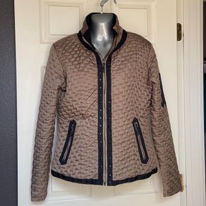 Cruel brand quilted jacket. Size M. Taupe color.